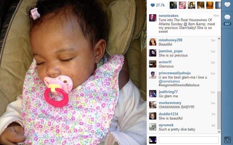 NeNe Leakes Granddaughter from Instagram
